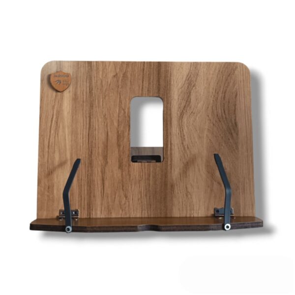 Hüma Ahşap Tablet Telefon Tutucu Ayarlanabilir Kitap Okuma Sehpası Standı Rahle