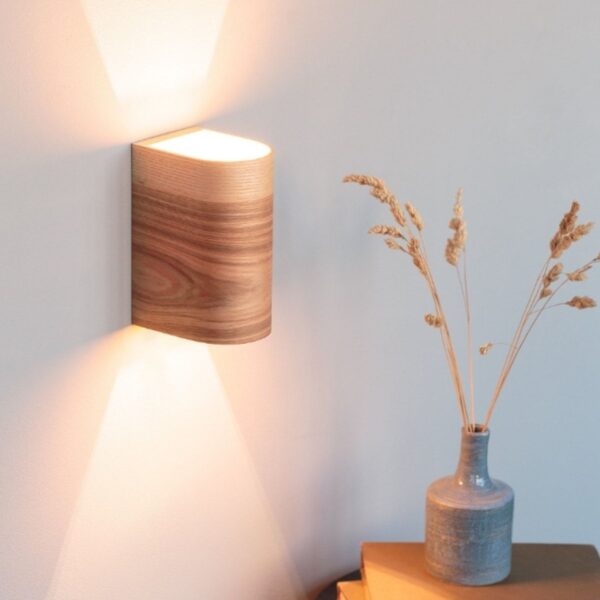 Tasarım Bombe Model 3d Dekoratif Ahşap Halatlı Rustik Duvar Aplik Avize