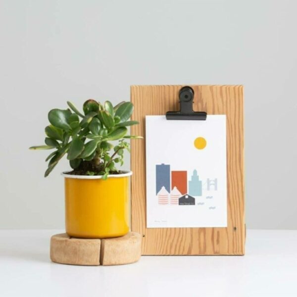 Ahşap Mandallı Fotoğraf Masa Üstü Resim Çerçeve