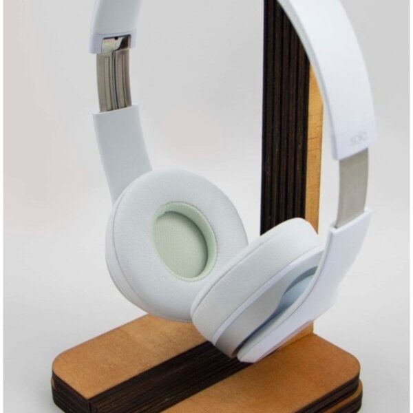 Portatif Masa Üstü Ahşap Kulaklık Standı