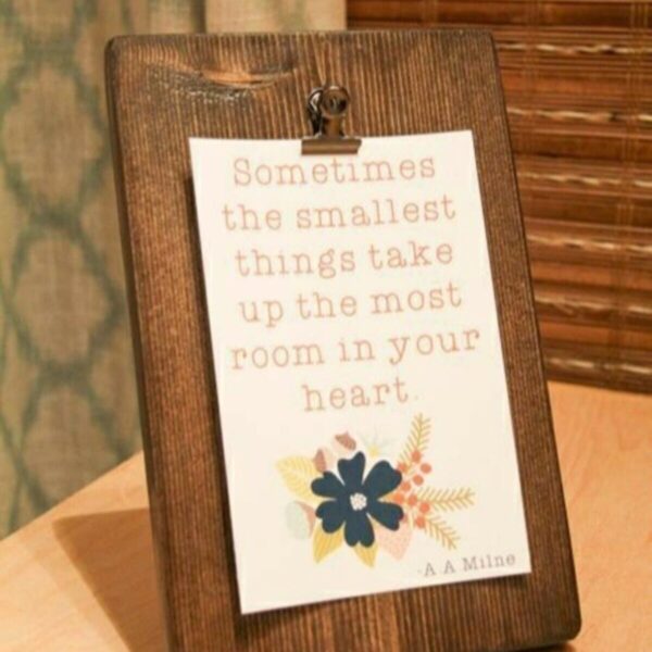 Ahşap Mandallı Fotoğraf Resim Çerçeve (Masa Üstü Ve Duvara Monte)