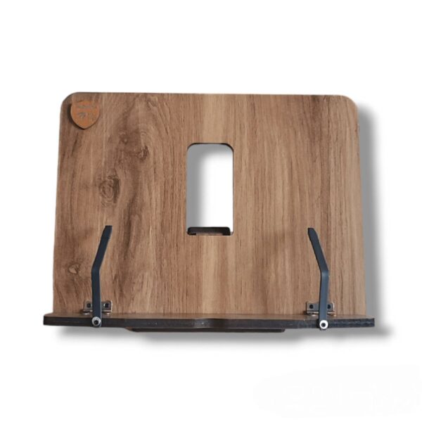 Hüma Ahşap Tablet Telefon Tutucu Ayarlanabilir Kitap Okuma Sehpası Standı Rahle