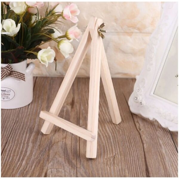 Kitap Tablet Masaüstü Şövale, Doğal Ahşap Şövale, Çam, Ressam Sehpası, Küçük Şövale Mini Şövalye