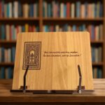 Masaüstü Kitap Okuma Standı Kuran Rahlesi Tablet Standı Hafız İçin Hediye Öğrenci İçin Hediye İsim Yazılabilir Kişiselleştirilebilir